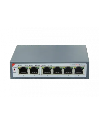 SH-20.4. Коммутатор с питанием по PoE. BAS-IP в Благовещенске