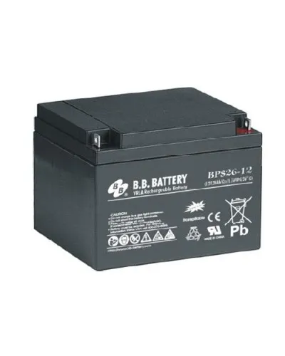 B.B. Battery BPS 26-12: Аккумулятор герметичный свинцово-кислотный в Благовещенске