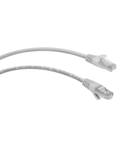 PC-FTP-RJ45-Cat.5e-0.5m (7261c), серый. Патч-корд медный. CABEUS в Благовещенске