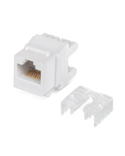 KJ-RJ45-Cat.6A-180 (7654c): Вставка Keystone Jack RJ-45 в Благовещенске