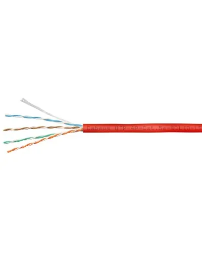 UTP-4P-Cat.5e-SOLID-LSZH-RD (9778c). Кабель «витая пара» (LAN) для структурированных систем связи. CABEUS в Благовещенске