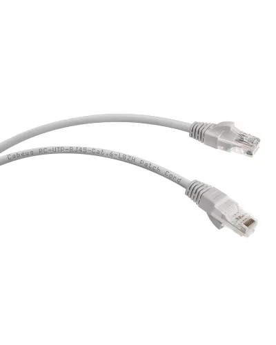 PC-UTP-RJ45-Cat.6-1.5m-LSZH (8878c), серый. Патч-корд медный. CABEUS в Благовещенске