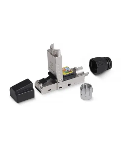 8P8C-SH-C6-TWP-F (11074c). Разъем RJ-45. CABEUS в Благовещенске