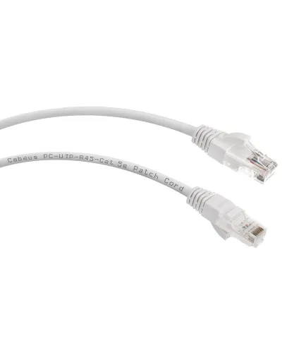 PC-UTP-RJ45-Cat.6-3m-LSZH (8880c), серый. Патч-корд медный. CABEUS в Благовещенске