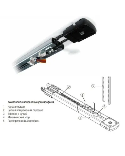 CAME V0679. Профиль направляющий. CAME в Благовещенске