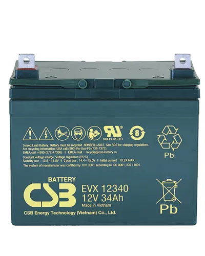 CSB EVX 12340. Аккумулятор герметичный свинцово-кислотный. CSB в Благовещенске