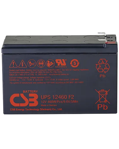CSB UPS 12460. Аккумулятор герметичный свинцово-кислотный. CSB в Благовещенске
