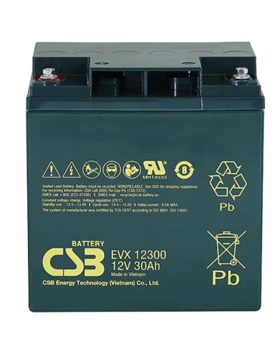 CSB EVX 12300. Аккумулятор герметичный свинцово-кислотный. CSB в Благовещенске