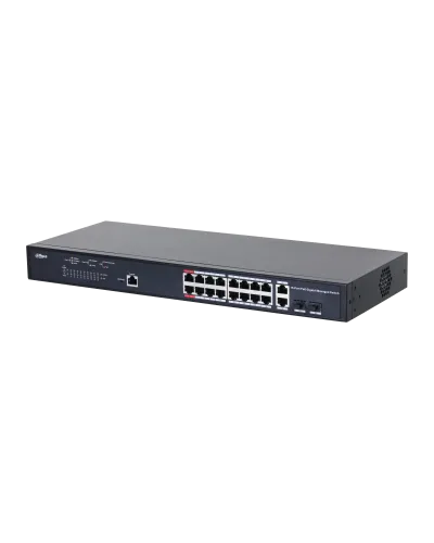 DH-PFS4218-16GT-130. Сетевой PoE коммутатор . Dahua в Благовещенске