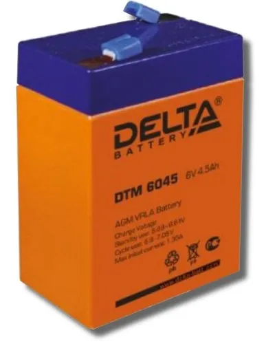 Delta DTM 6045. Аккумулятор герметичный свинцово-кислотный. Delta в Благовещенске