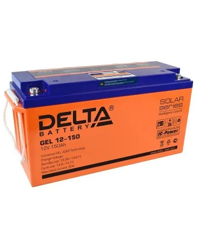 Delta GEL 12-150. Аккумулятор герметичный свинцово-кислотный. Delta в Благовещенске
