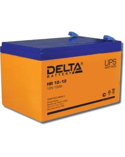 Delta HR 12-12. Аккумулятор герметичный свинцово-кислотный. Delta в Благовещенске
