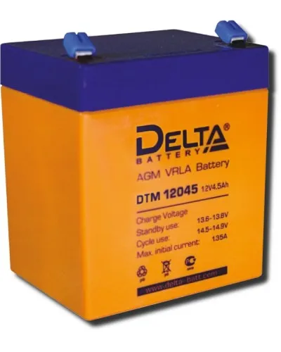 Delta DTM 12045. Аккумулятор герметичный свинцово-кислотный. Delta в Благовещенске