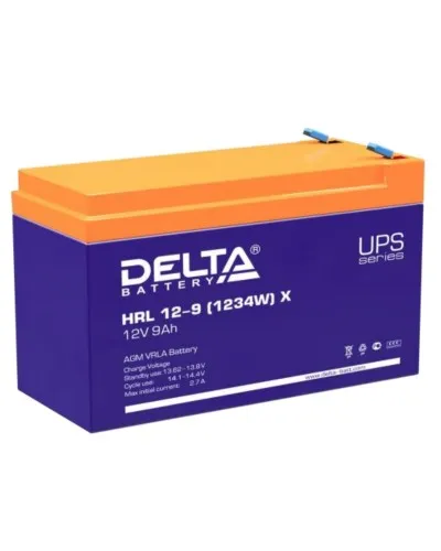 Delta HRL 12-9 X (1234W). Аккумулятор герметичный свинцово-кислотный. Delta в Благовещенске
