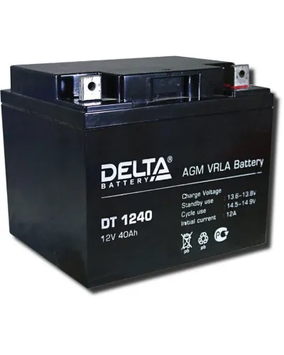 Delta DT 1240. Аккумулятор герметичный свинцово-кислотный. Delta в Благовещенске