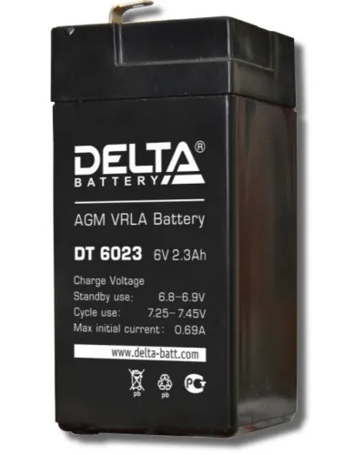 Delta DT 6023. Аккумулятор герметичный свинцово-кислотный. Delta в Благовещенске