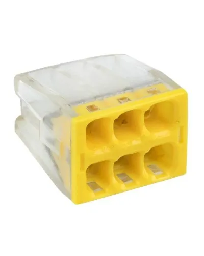 СМК 2273-246 6-проводная PROxima (plc-smk-2273-246). Строительно-монтажная клемма с пастой. EKF в Благовещенске