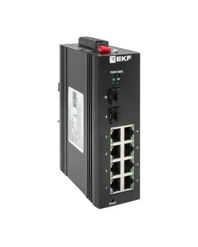 TSX-ML2-2GX/SFP-8GT. Промышленный управляемый коммутатор. EKF в Благовещенске
