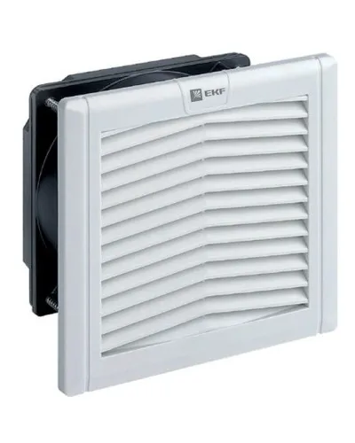 Вентилятор с фильтром 52 м2/ч 124x124 (FAN52F). Вентилятор с фильтром. EKF в Благовещенске