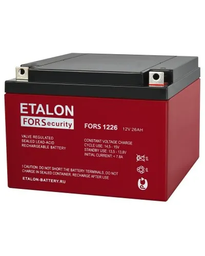 ETALON FORS 1226. Аккумулятор герметичный свинцово-кислотный. ETALON в Благовещенске