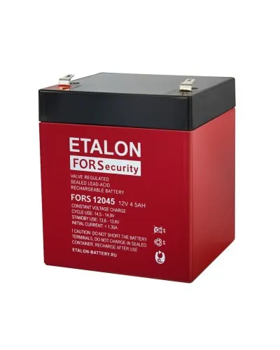 ETALON FORS 12045. Аккумулятор герметичный свинцово-кислотный. ETALON в Благовещенске