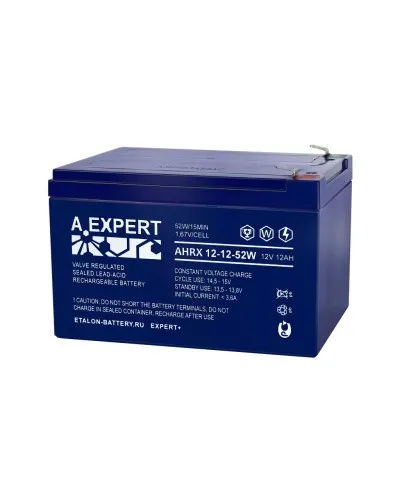 A.EXPERT AHRX 12-12-52W. Аккумулятор герметичный свинцово-кислотный. EXPERT в Благовещенске