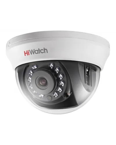 DS-T591(C) (3.6 mm). Бюджетная видеокамера мультиформатная купольная. HiWatch в Благовещенске