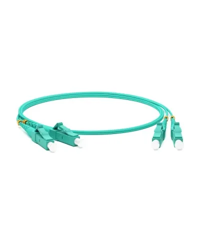 FC-D2-503-LC/PR-LC/PR-H-5M-LSZH-AQ. Патч-корд волоконно-оптический многомодовый. Hyperline в Благовещенске