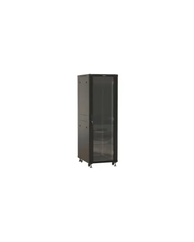 TTBR-3761-AS-RAL9004. Шкаф телекоммуникационный 19 напольный 37U. Hyperline в Благовещенске