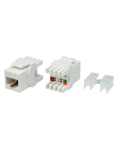 KJ8-8P8C-C6-180-WH. Вставка Keystone Jack RJ-45. Hyperline в Благовещенске