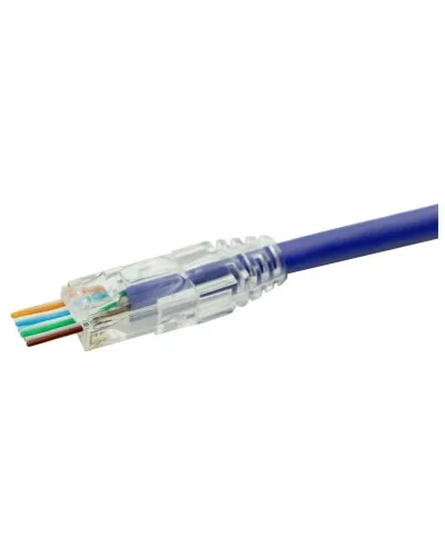 PLEZ-8P8C-UA-C5-100 (100 шт). Разъем RJ-45. Hyperline в Благовещенске