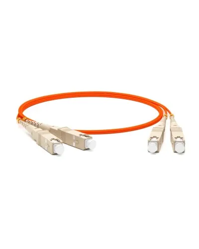 FC-D2-62-SC/PR-SC/PR-H-2M-LSZH-OR. Патч-корд волоконно-оптический многомодовый. Hyperline в Благовещенске