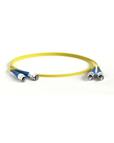 FC-D2-9-FC/UR-FC/UR-H-2M-LSZH-YL. Патч-корд волоконно-оптический FC-FC. Hyperline в Благовещенске