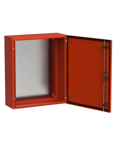 ЩМП-60.50.20 УХЛ1 IP66 RAL3020 TITAN 5 (TI5-13-N-060-050-020-66). Корпус металлический с монтажной платой. IEK в Благовещенске