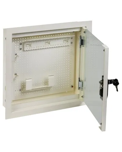 LR16-4H41-G-FR2. Шкаф мультимедиа 2 комнаты 400х400мм. ITK в Благовещенске