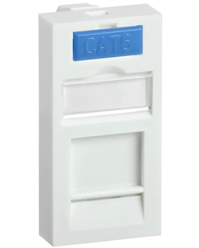 CS6-11M: Вставка 45х22,5мм для 1 модуля Keystone Jack с маркером в Благовещенске