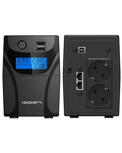 Ippon Back Power Pro II 850 Euro (1005575). Источник бесперебойного питания. Ippon в Благовещенске