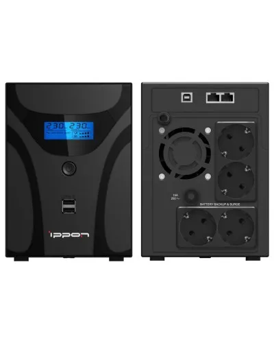 Ippon Smart Power Pro II 1600 Euro (1029742). Источник бесперебойного питания. Ippon в Благовещенске