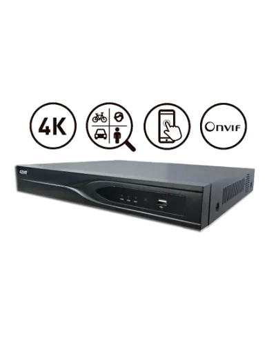 KN-CORE36/2-4K-AI. Видеорегистратор IP 36-канальный. KENO в Благовещенске