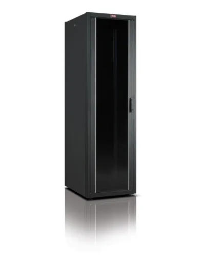 LN-DB22U6080-BL-111-F. Шкаф телекоммуникационный 19 напольный 22U. LANDE в Благовещенске