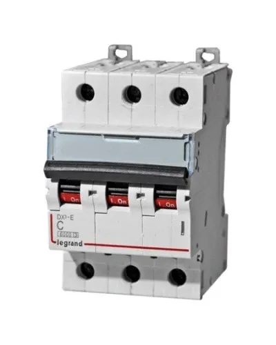 Автоматический выключатель DX3-E C10 3П 6000/6kA (407289). Автоматический выключатель. LegranD в Благовещенске