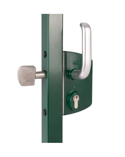 LSKZ4040 U2L (цвет: ZILV, серебро). Замок механический для откатных ворот. Locinox в Благовещенске