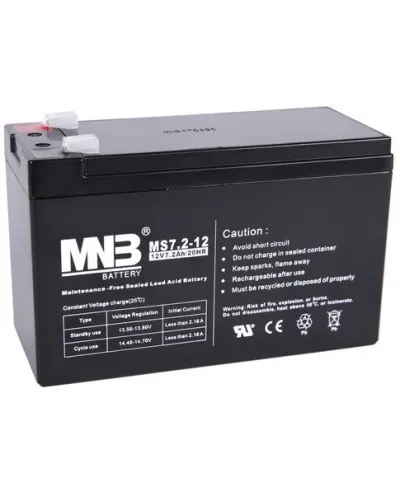 MNB MS 7.2-12. Аккумулятор герметичный свинцово-кислотный. MNB в Благовещенске
