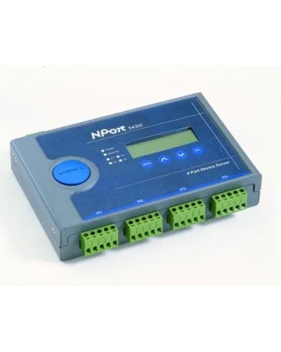 NPort 5430I. 4-портовый асинхронный сервер. MOXA в Благовещенске