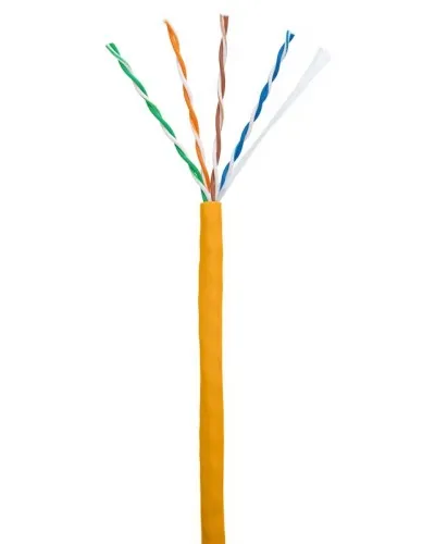 U/UTP 4pair, Cat5e, In, LSZH (EC-UU004-5E-LSZH-OR). Кабель «витая пара» (LAN) для структурированных систем связи. NETLAN в Благовещенске