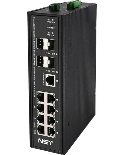 NS-SW-8G4G-SPL/IM. Коммутатор с PoE. NST в Благовещенске