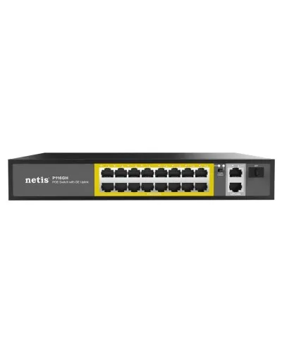 Netis P116GH. Коммутатор сетевой PoE неуправляемый. Netis в Благовещенске