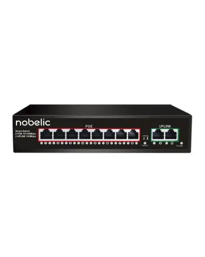 NBLS-1008P. Коммутатор неуправляемый 8-портовый. Nobelic в Благовещенске
