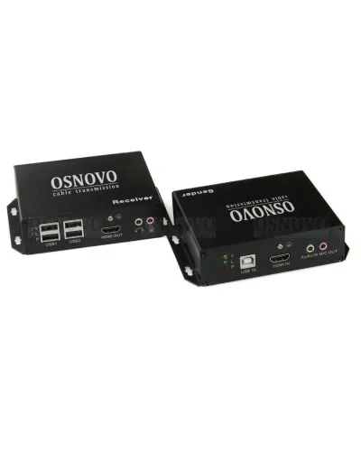 TLN-HiKMA/1+RLN-HiKMA/1. Удлинитель HDMI, USB, RS232, ИК-сигнала. OSNOVO в Благовещенске