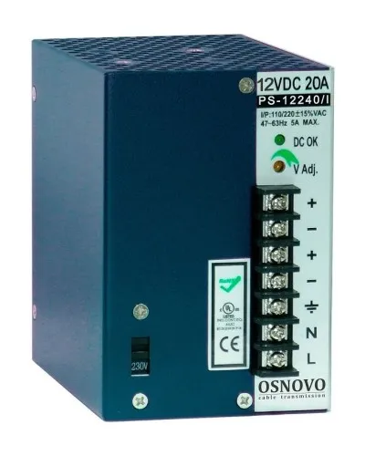 PS-12240/I. Блок питания промышленный. OSNOVO в Благовещенске